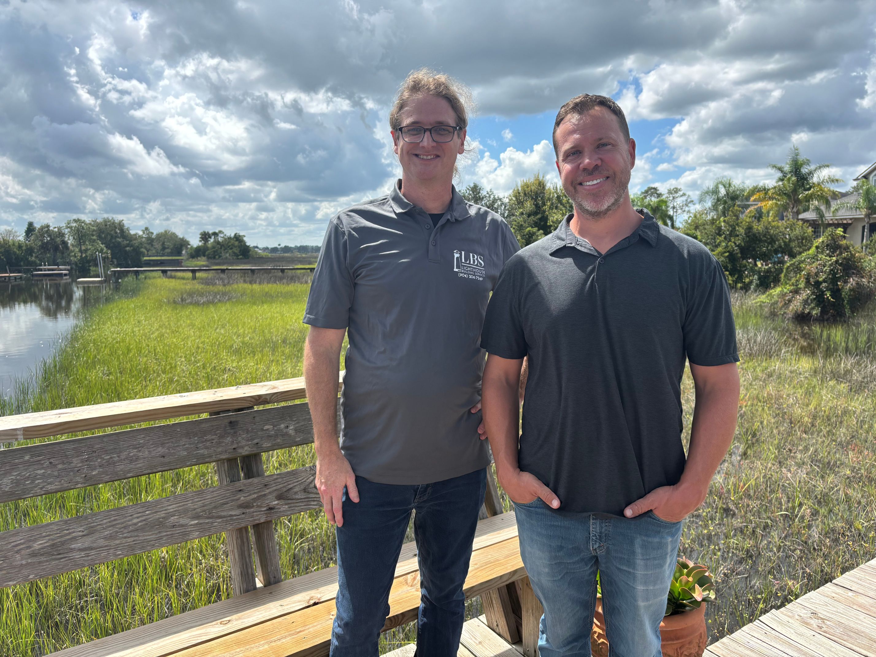Blake and Chris, owners of Lighthouse Building Services